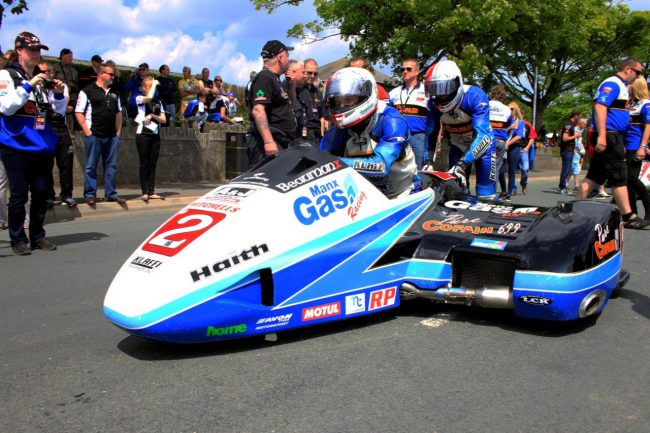 Ben and Tom Birchall prior to race POB Ben and Tom Birchall prior to race POB