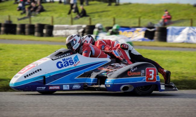 Birchall racing at Darley Moor