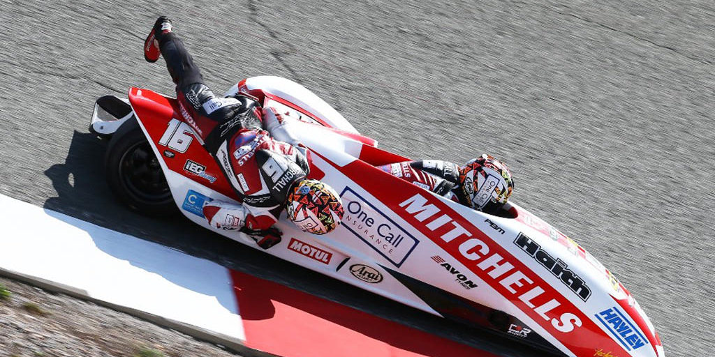 Ben and Tom Grobnik sprint